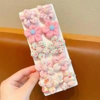 ราคา Childrens flower elastic band set cute flower headband for girls to tie hair without damaging hair accessories high elasticity and good baby headband (22769774714)