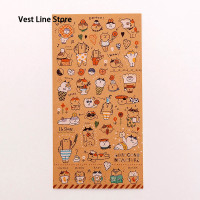 ราคา ลายแมวญี่ปุ่นสติกเกอร์ชิ้นเดี่ยว30K CLS2404B 99K สำหรับการตกแต่งงานฝีมือน่ารัก (22145647266)