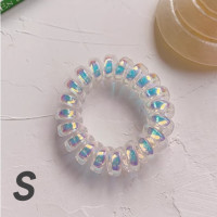 ราคา VERNO หนังยางรัดผมเกาหลีเกลียว ยางมัดผมขนาดเล็ก สีใส สว่างสะท้อนแสง หลากหลายสี สดใส ไม่ยืดไม่ย้วย ตัวฮิต (22120262509)