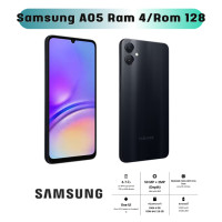 ราคา โทรศัพท์มือถือ Samsung Galaxy A05 ซัมซุง หน้าจอ 6 7 นิ้ว Ram 4GB Rom 128GB รับประกันศูนย์ 1 ปี (13790911968)