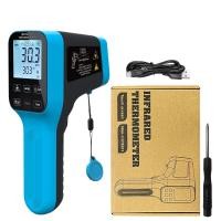 ราคา HOLDPEAK Pyrometer 58 2912 High Temp IR Thermometer Gun D S 30 1 Dual Laser Industrial w Touch Buttons RechargeableHP 1600 (22271849311)