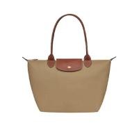 ราคา LONGCHAMP Le Pliage 28 Long Handle Large Capacity Fabric Tote Bag Tote Bag Shopping Bag Dumpling กระเป๋าสะพายไหล่ Medium Womens Black 1899 2605 (22793432268)
