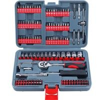 ราคา 126 Piece 1 4 Auto Repair Tool Set Multi Functional Batch Head Screwdriver Head Set and Socket Ratchet Wrench Combination (22053054610)