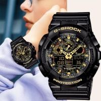 ราคา Casio นาฬิกาข้อมือ G Shock รุ่น GA100B 4A สีแดง (21101108116)