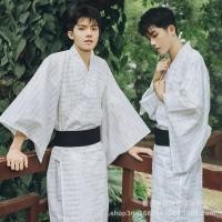 ราคา New Arrival Japanese Mens Kimono Samurai Robe Summer And Autumn Traditional Kimono Kimono Japanese Bathrobe Bathrobe Photo Clothing (22350945610)