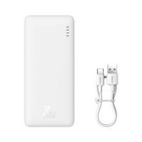 ราคา Baseus 20W Power Bank 10000mAh แบตเตอรี่ภายนอก PD ชาร์จเร็ว iPhone 16 15 14 13 12 Pro Max Samsung Xiaomi (22754038649)