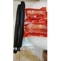 ราคา ชุดประหยัด ยางนอก2 ยางใน2 ยางMTB 26 x 1 95 จำนวน2เส้น ยางใน2เส้น ยางนอกจักรยานเสือภูเขา Pioneer PC 173 26 x 1 95 จำนวน2เส้น ยางใน 26x1 75 2 125 จำนวน2เส้น (22125822174)