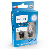 ราคา Philips หลอดไฟถอย ไฟท้าย ไฟเบรค ไฟเลี้ยว Ultinon PRO7000 LED T20 WY21 PY21 AMBER W21 P21 สีขาว สีแดง สีส้ม รุ่นใหม่ ปี 2023 (19890586568)