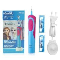 ราคา NEW UPGRADE Oral B Kids Electric Toothbrush Brush Heads Rotation Inductive Rechargeable Waterproof Vitality Oral Hygiene xnj (20310439926)
