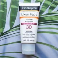 ราคา นูโทรจีนา ครีมกันแดด สูตรออยล์ฟรี Clear Face Break Out Free Oil Free Sunscreen Broad Spectrum 88 ml Neutrogena นูโทรจีน่า (12430702870)