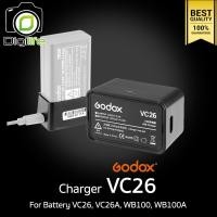 ราคา Godox Charger VC26 For Battery VB26 VB26A WB100 WB100A สำหรับแฟลช V1 V860III AD100Pro MF R76 etc (6205024598)