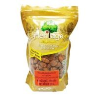 ราคา เฮอริเทจ อัลมอนด์ดิบเม็ดเต็ม ออร์แกนิค 250 กรัม Heritage Organic Raw Natural Whole Almonds 250 g โปรโมชันราคาถูก เก็บเงินปลายทาง (14494358700)