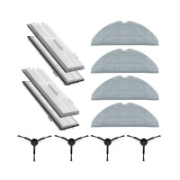 ราคา Hepa Filter Side Brush Mop Cloths for Roborock S8 S8 PLUS S8 S8 Pro Ultra Vacuum Cleaner Replacement Accessory (19796368471)