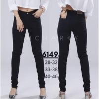 ราคา LONA JEANS รุ่น 17A 1 กางเกงยีนส์ ผญ กางเกงยีนส์ขายาว กางเกงยีนส์แฟชั่นผู้หญิง ทรงสกินนี่ สีดำ แบบเรียบ เอวสูงระดับกลาง ผ้ายืดเนื้อผ้านิ่มสวมใส่สบาย ใส่ทำงานได้ (22555815921)