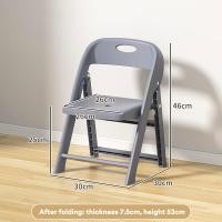 ราคา MOLES จัดส่งฟรี เก้าอี้พลาสติกพับได้หลังขนาดเล็กแบบพกพาเก้าอี้นักเรียนอนุบาลหนาแบบพับลายการ์ตูนอุจจาระสำหรับเด็กวัยหัดเดิน (22486646742)