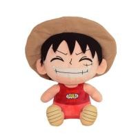 ราคา 25cm One Piece Anime Plush Toys Dolls Luffy Roronoa Zoro Chopper Ace Law Figure Model Toys Kids Xmas Gifts (22036650129)