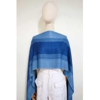 ราคา ผ้าพันคอย้อมคราม ทอมือ 4 ตะกอ (22860275859)