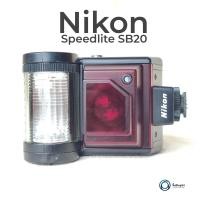ราคา แฟลช Nikon Speedlight SB20 Shoe Mount Flash (22417917064)