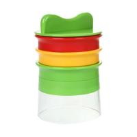 ราคา แซนวู้ด เครื่องทำบะหมี่ผักเครื่องตัดผักเป็นรูปเกลียวเครื่องเครื่องสไลด์ผักทรงเกลียวสแตนเลสมือถือพร้อมใบมีด3ใบเหมาะสำหรับมันฝรั่งแตงกวาแครอทอุปกรณ์ที่ใช้ในครัวสำหรับทำอาหาร (22319070719)