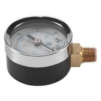 ราคา Pressure Gauge 0 30 psi 0 2 bar Mini Dial gauge compressor meters hydraulic pressure gauge Gage double scale Black (22146616497)