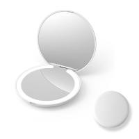 ราคา ERDORI กระจก10X ขนาดเล็กพกพาได้กระจกขยาย2X สำหรับการเดินทางเพื่อความงามแสงสีดำสีขาวสีชมพู LED กระจกแต่งหน้าขนาดกะทัดรัดกระจกพกพาอุปกรณ์เครื่องสำอางกระจกพับ (17486804173)