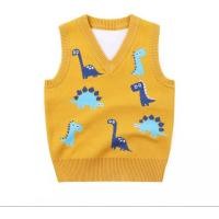 ราคา เสื้อกั๊กไหมพรมเด็กพร้อมส่งงานนิ่ม อุ่น (16616344094)