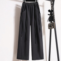 ราคา Kaekai พร้อมส่ง กางเกง วอร์มขายาว เอวสม็อค เอวแต่งผูกเชือกสองเส้น สไตล์เกาหลี ผ้าลื่นๆ ไม่หนาไม่บาง ทรงสวย ใส่สบาย (22803623394)