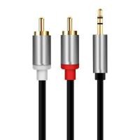 ราคา KAPEKANZ สาย RCA 3 5ถึง2RCA สายสัญญาณเสียงแจ็ค3 5มม jack สายแจ็คเข้า1ออก2 สายแจ็คลำโพง สายแจ็คสัญญาณ audio DVD RCA to Aux Cable หัวแจ็ค rca ตัวผู้ สายสัญญาน1ออก2 (22726106734)