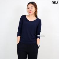 ราคา t512 เสื้อยืด คอกลม แขนยาว ผ้าร่อง งานผ้าร่อง เนื้อผ้านิ่ม ยืดได้เยอะมาก (22575219898)
