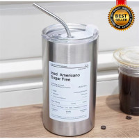 ราคา Yumi แก้วเก็บความเย็น กระติกน้ำร้อน แก้วพกพา แก้วใช้บนรถ แก้วกาแฟ สเตนเลส แก้วเก็บความเย็นแบบพกพา พร้อมหลอดดูด กระติกเก็บความเย็น ความจุขนาดใหญ่ 600ml (22788329434)