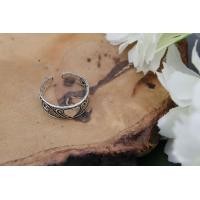 ราคา Silver thai Jewelry แหวนนิ้วเท้าเงินรูปหัวใจออกไซด์ แหวนแฟชั่น ใส่แล้วไม่แพ้ เงินแท้ไม่ชุบ เงินแท้925 พร้อมส่ง Heart Shape Silver Oxide Toe Ring (20474258201)