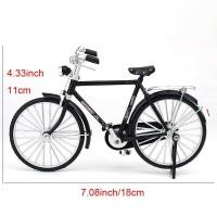 ราคา โมเดลจักรยานของเล่น 1 10 มินิโลหะผสมของเล่นจักรยานโลหะผู้ชายและผู้หญิงจำลองจักรยานวินเทจย้อนยุคของเล่นจักรยานไม่จำเป็นต้องติดตั้งสีดำสีแดง (22855179188)