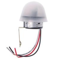 ราคา Automatic Auto On Off Photocell Street Light Lamp Switch C AC 220V 50 60Hz 10A Photo Control Photoswitch Sensor Switch (18332207596)