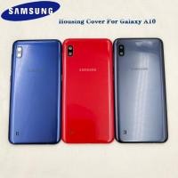 ราคา For Samsung Galaxy A10 A105 A105F Plastic Back Battery Cover For Samsung A 10 Back Cover Housing Rear Door Case Replacement (21252295889)