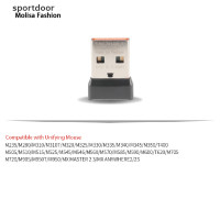 ราคา USB เครื่องรับสัญญาณไร้สายสำหรับคีย์บอร์ด เมาส์ Logitech พีซี ออก (22180235210)