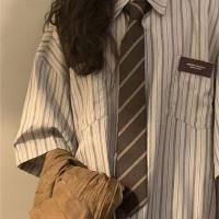 ราคา Luxp002 ผู้หญิง ลำลอง แฟชั่น Tie Retro Dark Patterned โพลีเอสเตอร์ เส้นด้าย ย้อม Arrow Tie 7 ซม 12 ซม ความกว้างมาตรฐานอุปกรณ์เสริม (22898016688)