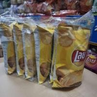ราคา เลย์ 42 กรัม x 6 ซอง มันฝรั่ง เลย์ เลย์ร็อค เลย์สาหร่าย เลย์บาบิคิว (18461083359)