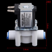 ราคา WQ 1PC Inlet Solenoid valve 12V 24V PURE Water Machine เครื่องกรองน้ำ (22239373372)