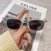 ราคา จัดส่งในกทม แว่นตาแฟชั่น ทรงแคทอาย แว่นตากันแดด สไตล์สาวเกาหลี สินค้าพร้อมส่ง (22422690563)