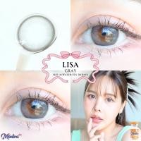 ราคา คอนแทคเลนส์ ขนาดกลาง Brown Gray Almond Lisa Montra (22032181780)