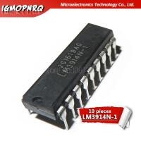 ราคา 10ชิ้น LM3914N 1 LM3915N 1 LM3916N 1 LM3914 LM3914N วงจรรวมตัวเปรียบเทียบแรงดันไฟฟ้า DIP 18 (20648232242)
