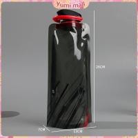 ราคา Yumi ถุงใส่น้ำดื่มแบบพกพา ขนาด700ml พกสะดวกพับเก็บได้ พร้อมจุกปิดซิลิโคน Foldable Water Bottles (21903946226)