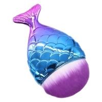 ราคา แปรงปัดแก้ม แปรงเล็บ บลัชแปลง แบบนุ่ม รูปหางปลาสีนางเงือก Cheek brush (22773598195)