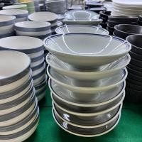 ราคา ชามเซรามิก ชามทรงเตี้ย มีฐานวาง งานสไตล์ญี่ปุ่น กว้าง 17 cm ถ้วยสวยๆ ถ้วยเซรามิค ชามเซรามิค ถ้วยชามราคาถูก (21494106530)