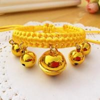 ราคา Shucheng Dog ปลอกคอน่ารัก Braid สายรัดกระดิ่งคอปลอกคอสัตว์เลี้ยงทอด้วยมือแมวกระพรวนแมวคอลูกโป่งฟอยล์รูปช้าง (22641039191)