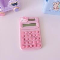 ราคา เครื่องคิดเลข ขนาดเล็ก แบบพกพา ลายการ์ตูน Sanrio My Melody Kuromi Cinnamoroll น่ารัก สําหรับนักเรียน สํานักงาน (20591052009)