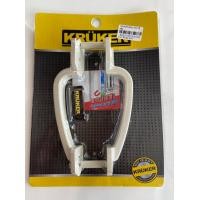 ราคา มือจับประตู PVC พร้อมสกูร สีครีม สีน้ำตาล สีเทา แถมฟรี ตัวดูดประตูแม่เหล็ก KRUEER ชุดมือจับประตู PVC (8079301888)