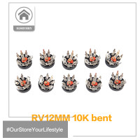 ราคา HITN 10ชิ้น เซ็ต STRAIGHT ANGLE Radio Potentiometer RV12MM B103 B10K B503 B50K Power Amplifier Volume Potentiometer พร้อม SWITCH (20680508488)