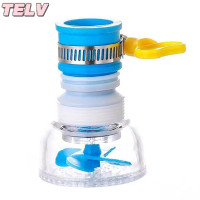 ราคา TELV ก๊อกน้ำห้องครัวแบบหมุนได้360 หัวฉีดแบบยืดหดได้หัวฉีดตัวกรองหัวฉีดประหยัดน้ำตัวเชื่อมต่อก๊อกน้ำในห้องน้ำ (22569008595)