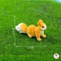 ราคา กระรอกหางฟู ตุ๊กตาจิ๋ว โมเดลจิ๋ว แต่งสวน ตุ๊กตาแต่งสวนจิ๋ว ตุ๊กตาจัดสวนถาด (21974664459)